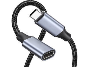 Usb-c-sovitinkaapeli 2 m hinta ja tiedot | Kaapelit ja adapterit | hobbyhall.fi