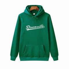 (HW0092green-S）Hoodit Miesten Hip Hop DREAMVILLE J Cole Logo Hupullinen Prey Letter hinta ja tiedot | Miesten puserot ja hupparit | hobbyhall.fi