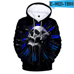 (Lavender-XXS）Skull Hoodie Miesten poikien hupparit hinta ja tiedot | Miesten puserot ja hupparit | hobbyhall.fi