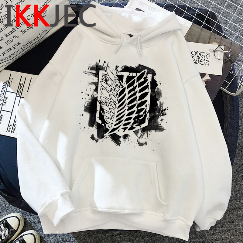 (44153-S）Attack on Titan Shingeki No Kyojin Funny Cartoon Winter Warm Hoodie Men hinta ja tiedot | Miesten puserot ja hupparit | hobbyhall.fi