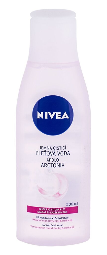 Nivea Soothing Toner kasvovesi 200 ml hinta ja tiedot | Kasvojen puhdistusaineet | hobbyhall.fi