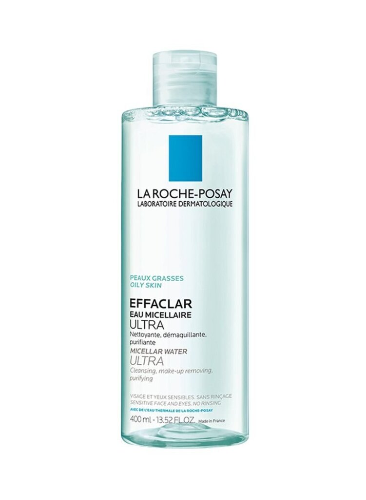 La Roche-Posay Effaclar misellivesi 400 ml hinta ja tiedot | Kasvojen puhdistusaineet | hobbyhall.fi
