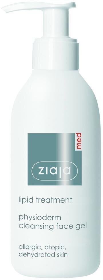 Ziaja Med Lipid Treatment Physioderm puhdistusgeeli 200 ml hinta ja tiedot | Kasvojen puhdistusaineet | hobbyhall.fi