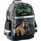 Koulureppu, dinosauruksilla, musta, 42 cm hinta ja tiedot | Koulureput ja -laukut | hobbyhall.fi