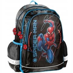 Koulureppu Paso Spiderman SP23PA-081, 22 l, 41x30x18 cm hinta ja tiedot | Koulureput ja -laukut | hobbyhall.fi