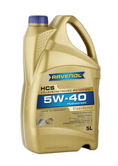 Ravenol HCS SAE 5W-40 moottoriöljy, 5L hinta ja tiedot | Ravenol Autotuotteet | hobbyhall.fi