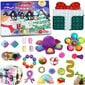 Joulukalenteri Fidget Toys hinta ja tiedot | Joulukoristeet | hobbyhall.fi