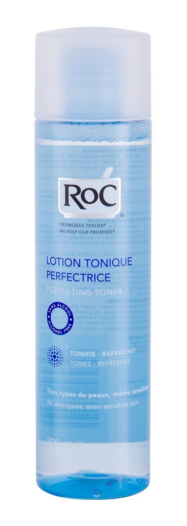 ROC Perfecting kasvovesi 200 ml hinta ja tiedot | Kasvojen puhdistusaineet | hobbyhall.fi