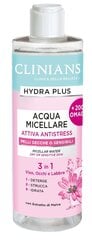 Misellivesi Clinians Hydra Plus kuivalle ja herkälle iholle, 400 ml hinta ja tiedot | Kasvojen puhdistusaineet | hobbyhall.fi
