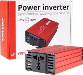 Invertteri - tehomuunnin 24V/230V / 300W/600W hinta ja tiedot | Muuntimet ja invertterit | hobbyhall.fi