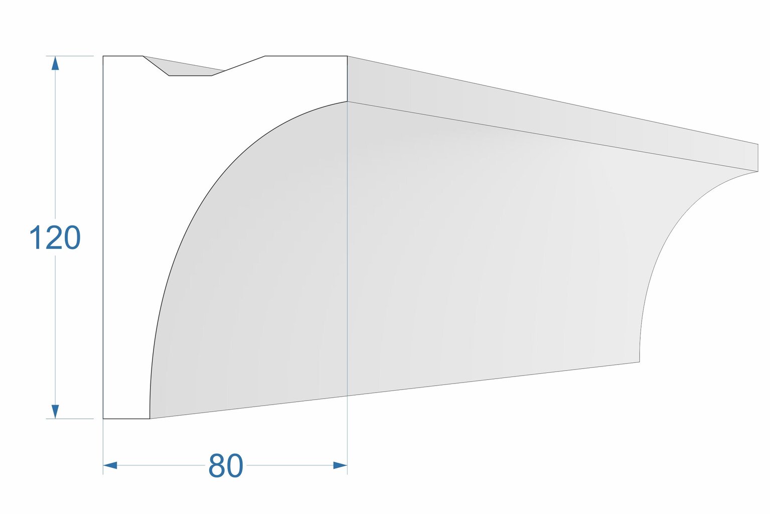 Valaisinnauha, LS11C 12x8x200cm hinta ja tiedot | Sisustuspaneelit | hobbyhall.fi