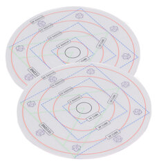 2 kpl AOE-vauriomallin visualisoi pyöreän muotoinen koko 20 jalkaa 15 jalkaa 10 jalkaa 5 jalkaa säteellä akryylilevy RPG-peliin hinta ja tiedot | Lautapelit ja älypelit | hobbyhall.fi