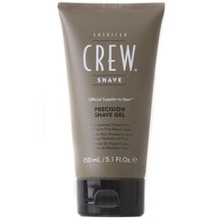 American Crew Shaving Skincare Precision Shave Gel parranajogeeli miehelle 150 ml hinta ja tiedot | American Crew Hajuvedet ja kosmetiikka | hobbyhall.fi