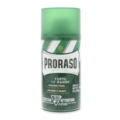 Virkistävä Proraso-partavaahto, eukalyptus, 300 ml hinta ja tiedot | Parranajo ja karvanpoisto | hobbyhall.fi