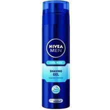 Nivea Men Fresh Kick parranajogeeli miehelle 200 ml hinta ja tiedot | Parranajo ja karvanpoisto | hobbyhall.fi