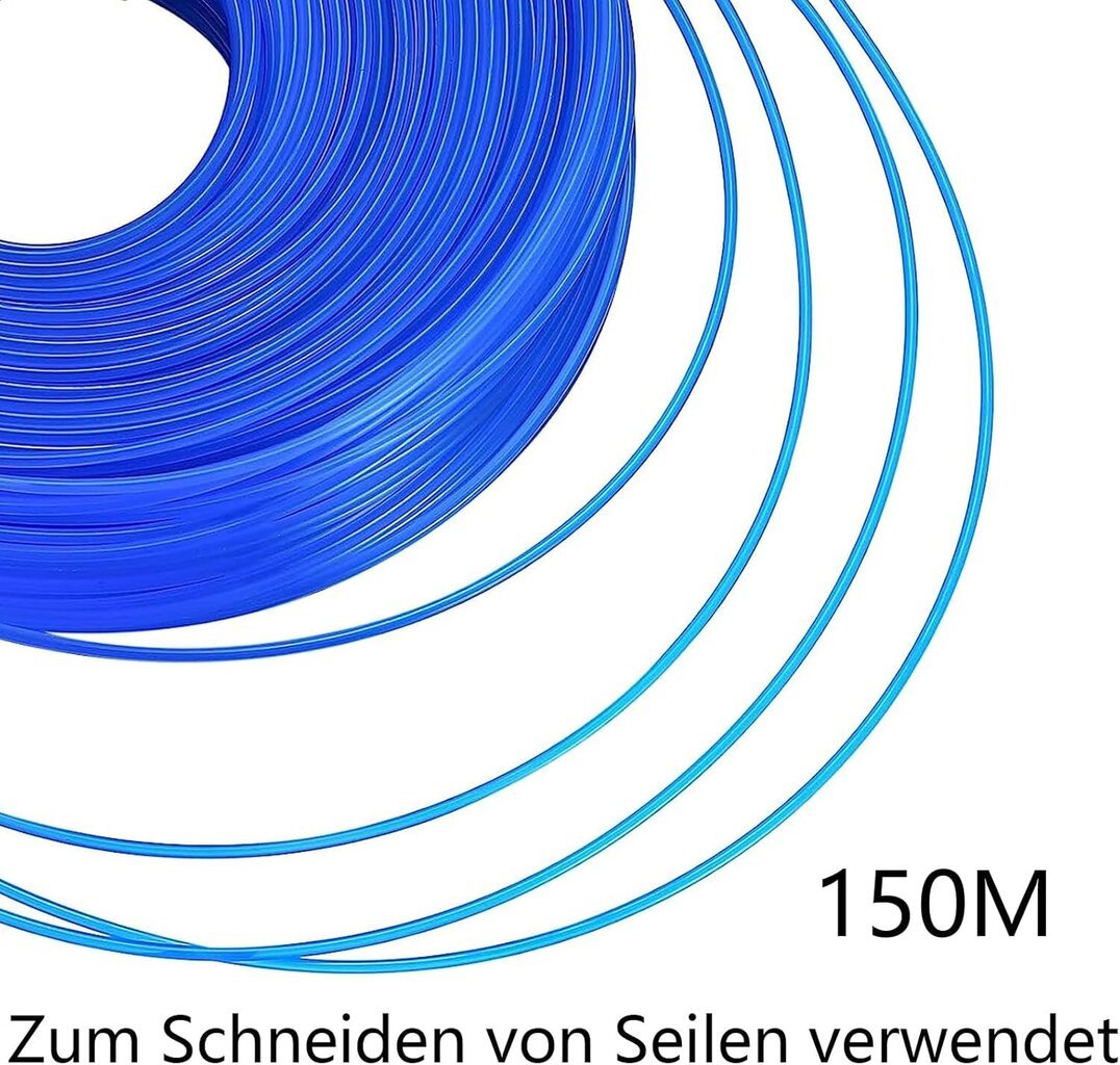 GERUI Trimmerilanka, 1,6 mm, 150 m hinta ja tiedot | Puutarhatyökalujen tarvikkeet | hobbyhall.fi