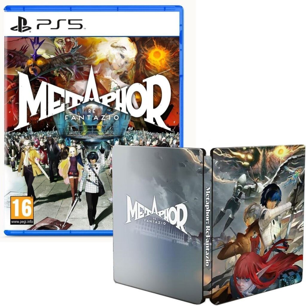 Metaphor: ReFantazio SteelBook Edition PS5 hinta ja tiedot | Tietokone- ja konsolipelit | hobbyhall.fi