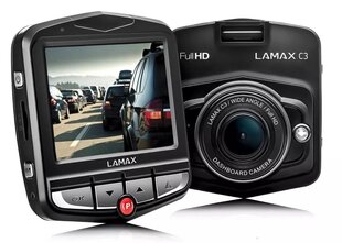 Lamax DRIVE C3 Full HD, musta hinta ja tiedot | Autokamerat | hobbyhall.fi