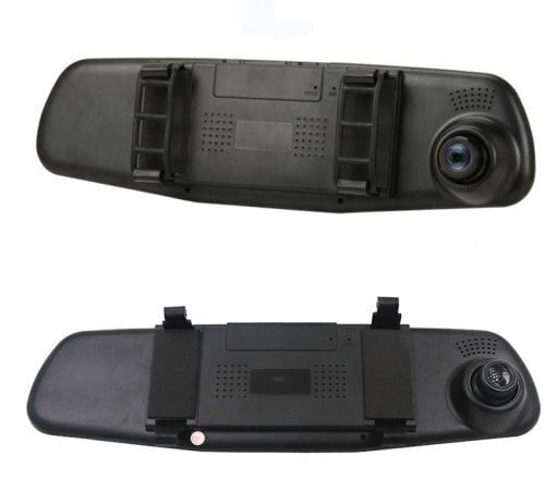 RoGer 2in1 -autopeili integroidulla peruutuskameralla / Full HD / 170 '/ G-Sensor / MicroSD / LCD 4,3" ' hinta ja tiedot | Autokamerat | hobbyhall.fi