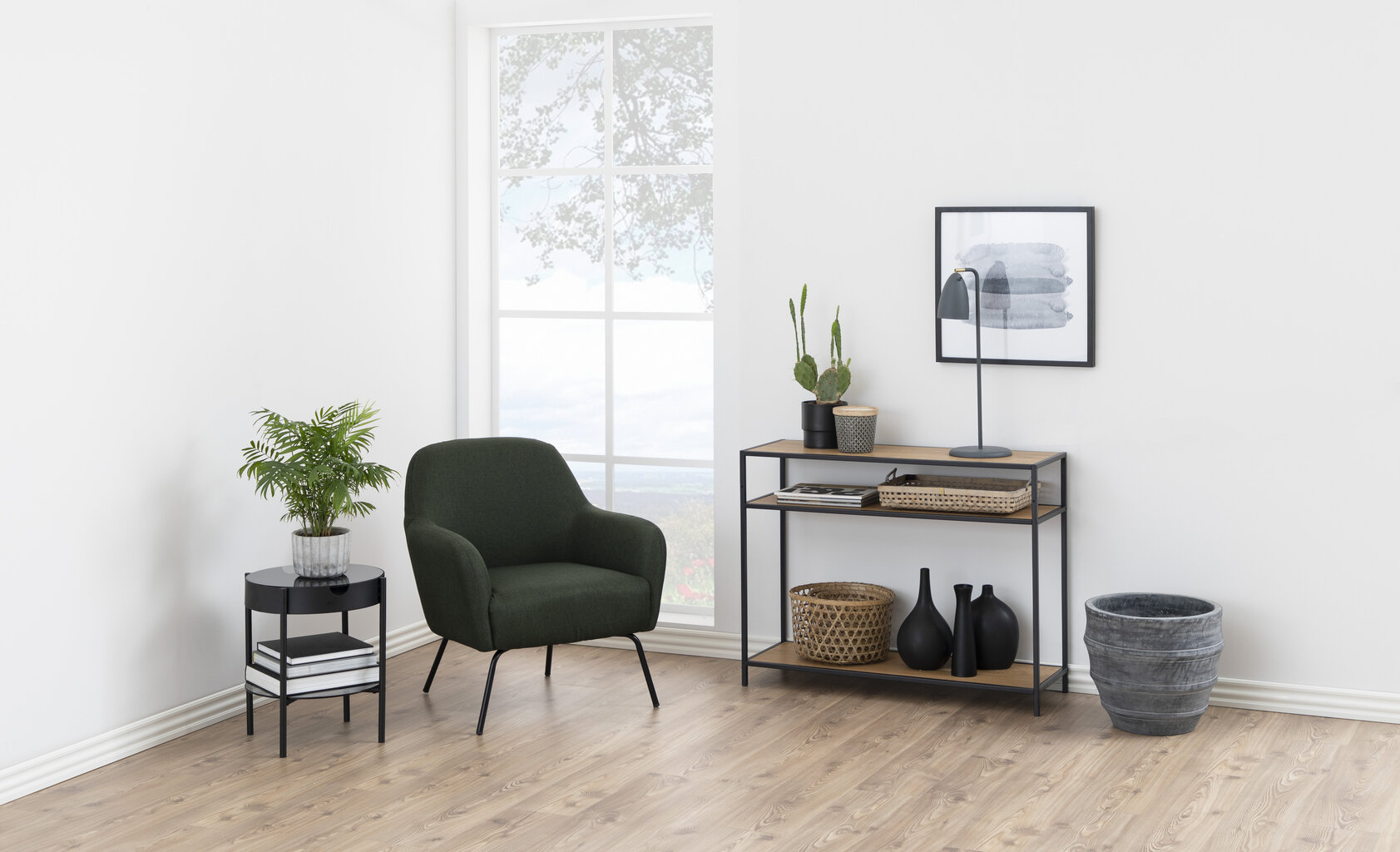 Sohvapöytä Tipton 45, harmaa hinta ja tiedot | Sohvapöydät | hobbyhall.fi
