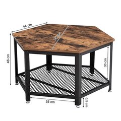 Sohvapöytä 75x75x45 cm hinta ja tiedot | Sohvapöydät | hobbyhall.fi