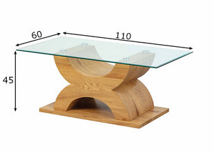 Sohvapöytä X-Type hinta ja tiedot | Sohvapöydät | hobbyhall.fi