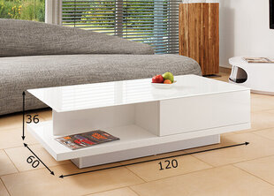 Sohvapöytä 120x60 cm hinta ja tiedot | Sohvapöydät | hobbyhall.fi