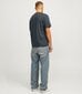 Jack & Jones Miesten T-paita 12262662*01, tummanharmaa/for 5715608967369 hinta ja tiedot | Miesten T-paidat | hobbyhall.fi