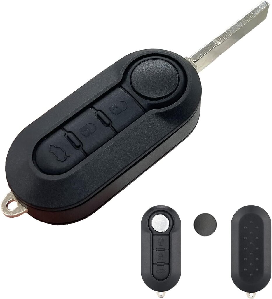 3-painikkeinen auton avain 433 MHz kauko-avain Fiat 500 L MPV Ducatoon Cit-ro-en Jum-perille Peu-ge-ot Boxerille - Marelli BSI hinta ja tiedot | Lisätarvikkeet autoiluun | hobbyhall.fi