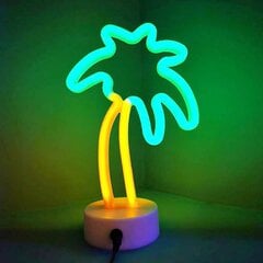 Coconut Tree Lights LED-valokylttivalot perusyövaloilla hinta ja tiedot | Pöytävalaisimet | hobbyhall.fi