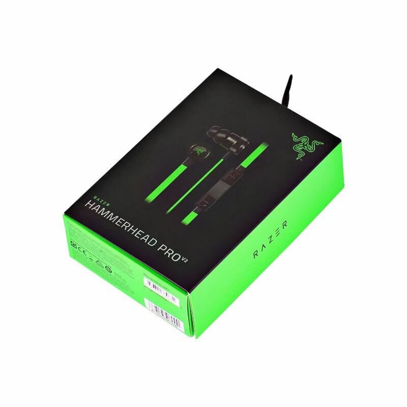 Razer Hammerhead Pro V2: Ammattimaiset in-ear-kuulokkeet hienostuneeseen ääneen hinta ja tiedot | Kuulokkeet | hobbyhall.fi