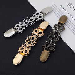 Pusero Cardigan Clip Duck-mouth Clip Villapaita Pin rintaneula kaulus hinta ja tiedot | Miesten korut | hobbyhall.fi