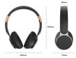 Langaton Bluetooth-kuulokemikrofoni TF / FM Noise Game Blue hinta ja tiedot | Kuulokkeet | hobbyhall.fi