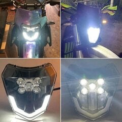 Moottoripyörän LED-ajovalo Ktm Exc Xc Xcf Xcw Xcf Sx Sxf Sxs125 hinta ja tiedot | Moottoripyörien lisätarvikkeet | hobbyhall.fi