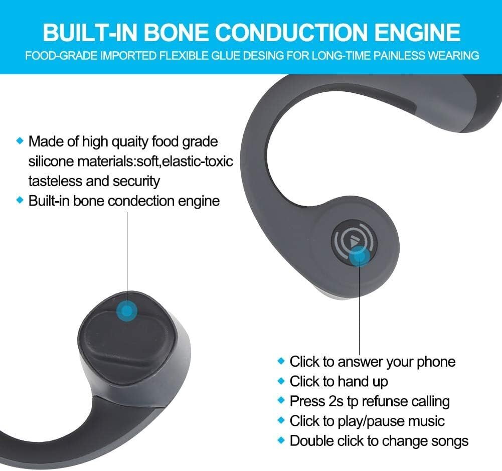 Langattomat Bone Conduction -kuulokkeet Bluetooth-kuulokkeet vihreä hinta ja tiedot | Kuulokkeet | hobbyhall.fi