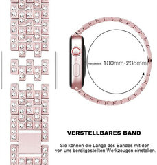 Älykellon ranneke, joka on yhteensopiva Apple Watchin rannekkeen kanssa iWatch-sarjalle 7/6/5/4/SE/3/2/1 hinta ja tiedot | Kellot | hobbyhall.fi