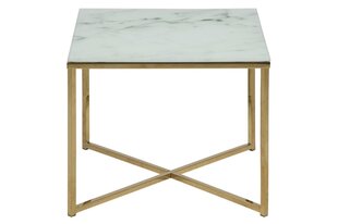 Pöytä Alisma, ruskea hinta ja tiedot | Sohvapöydät | hobbyhall.fi