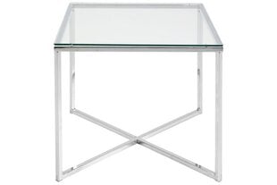 Pöytä Cross, läpinäkyvä hinta ja tiedot | Sohvapöydät | hobbyhall.fi