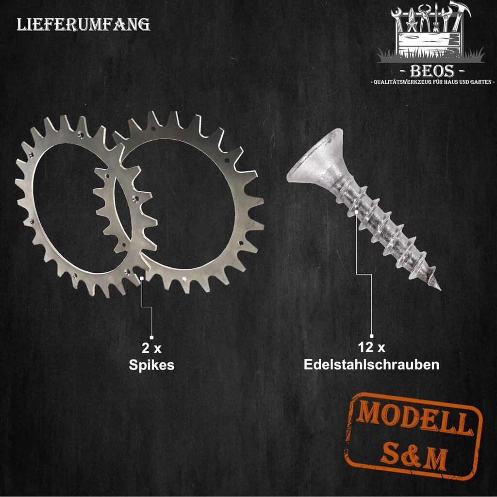 2 x premium ruostumattomasta teräksestä valmistettua naulaa Worx Landroid S&M:lle - 12 x ruostumatonta terästä olevaa ruuvia hinta ja tiedot | Puutarhatyökalut | hobbyhall.fi