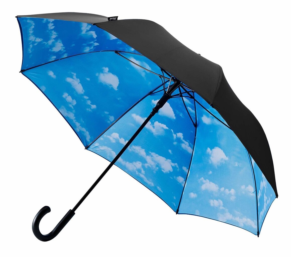 Miesten automaattinen sateenvarjo Parasol XXL, musta hinta ja tiedot | Miesten sateenvarjot | hobbyhall.fi