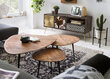 Sohvapöytä SIT This, ruskea/musta hinta ja tiedot | Sohvapöydät | hobbyhall.fi