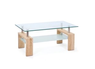 Sohvapöytä lasitasoilla LOANA hinta ja tiedot | Sohvapöydät | hobbyhall.fi