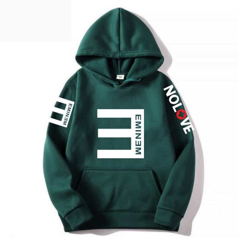 Eminem Anti-e Hip Hop paksunnettu huppari miehille ja naisille hinta ja tiedot | Miesten kerrastot | hobbyhall.fi