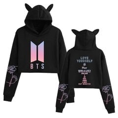 BTS Unisex Casual Print -huppari hinta ja tiedot | Miesten kerrastot | hobbyhall.fi