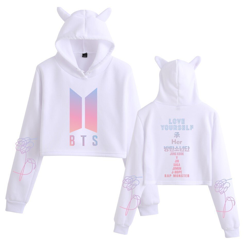 BTS Unisex Casual Print -huppari hinta ja tiedot | Miesten kerrastot | hobbyhall.fi