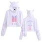 BTS Unisex Casual Print -huppari hinta ja tiedot | Miesten kerrastot | hobbyhall.fi