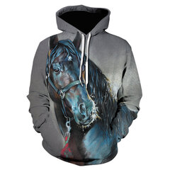 (CBW-446-XS）Sweatshirt Miesten 3D-hupparit Print Unisex Oversize-hupparit hinta ja tiedot | Miesten puserot ja hupparit | hobbyhall.fi