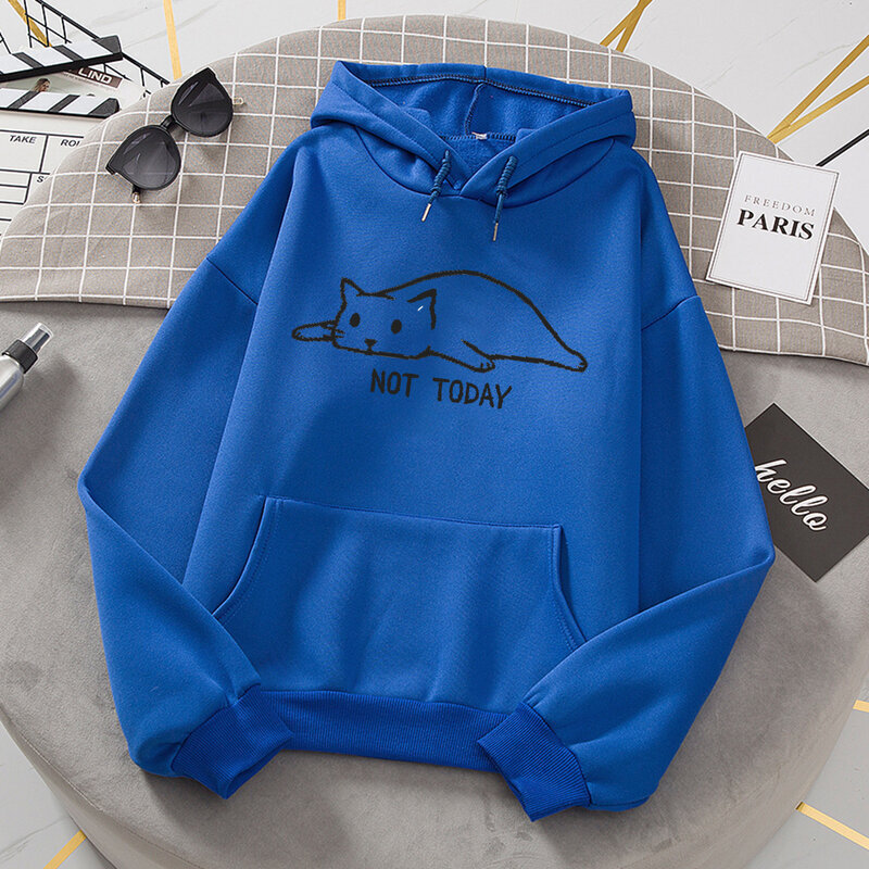 (Blue-M） Ei tänään Hip Hop Miesten Hupparit Syksy Talvi Fleece Miesten hupullinen hinta ja tiedot | Miesten puserot ja hupparit | hobbyhall.fi