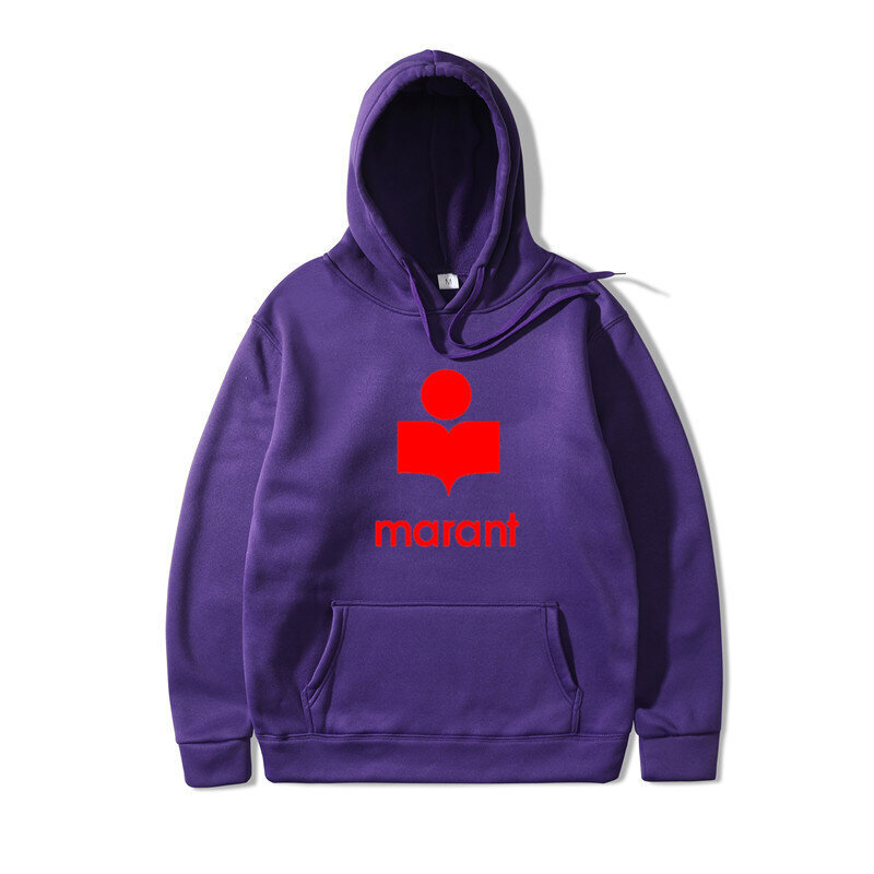 (violetti 2-M）miehet ja hip hop fleece pitkähihainen painatus edessä logo Harajuku hinta ja tiedot | Miesten puserot ja hupparit | hobbyhall.fi