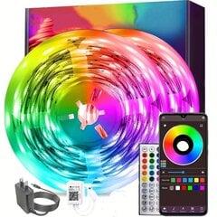 20 m LED-valot Bluetooth Rgb-valot Led-nauhavalot hinta ja tiedot | LED-valonauhat | hobbyhall.fi